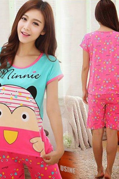 Bộ đồ con cú minie - mc095 hàng quảng châu ms1291