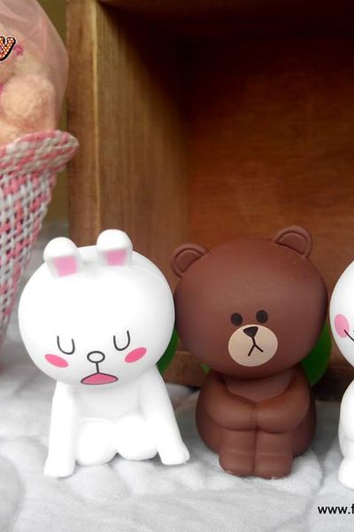 Giá đỡ gấu brown và thỏ cony cute