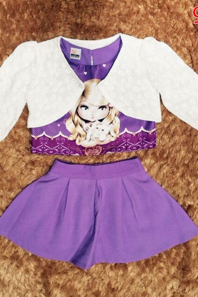 A17478 - bộ váy 3d size đại cát giấy kèm áo khoác renri 5size 9-13