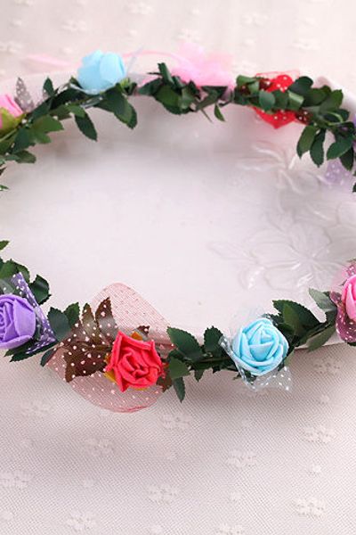 Vòng hoa đội tóc siêu xinh