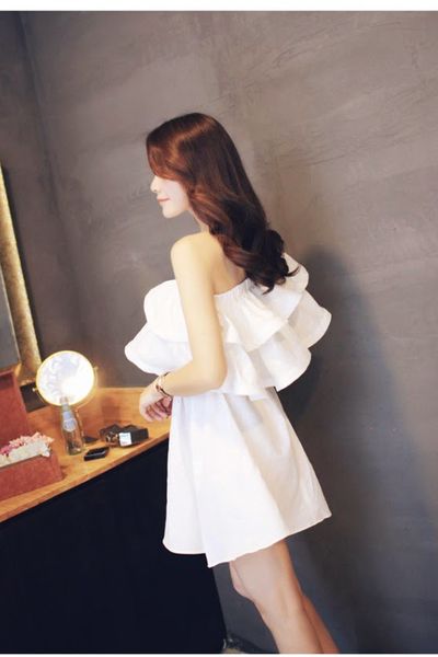 Đầm phối bèo selena 3in1 - mc145 ms1166
