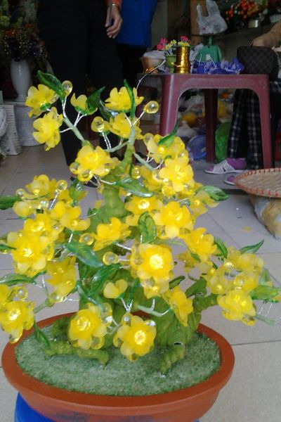 Nguyên liệu hoa pha lê hoa đá