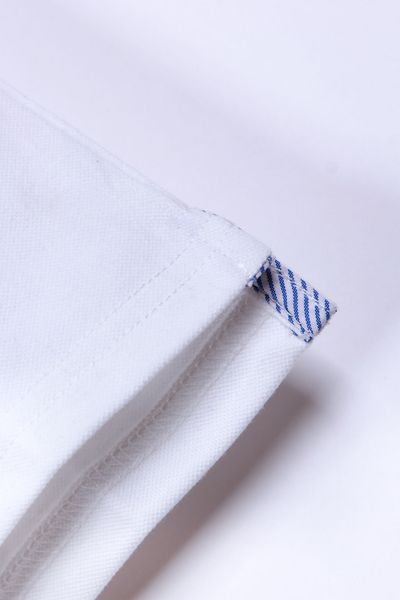 Áo polo họa tiết mỏ neo trắng 09 - 1 ri 7 cái