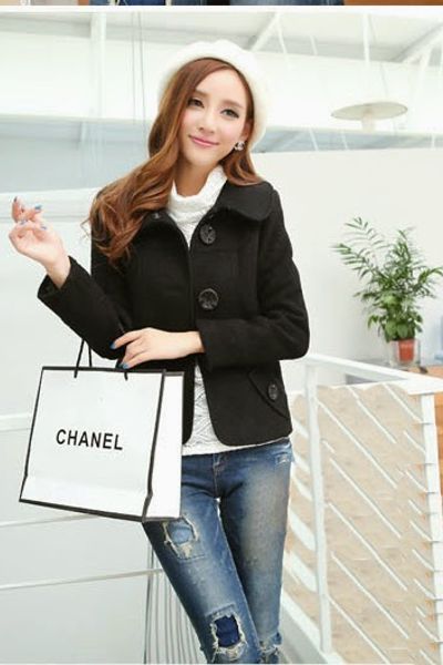 Áo khoác nỉ 2 túi korea msak0225