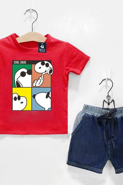 A17827 - bộ snoopy max áo thun quần jean thêu đắpri 8size 1-8