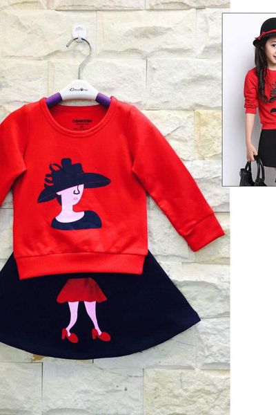 A17166 - bộ váy cô gái đội nón da cá 4c oshkoshri 8size 1-8