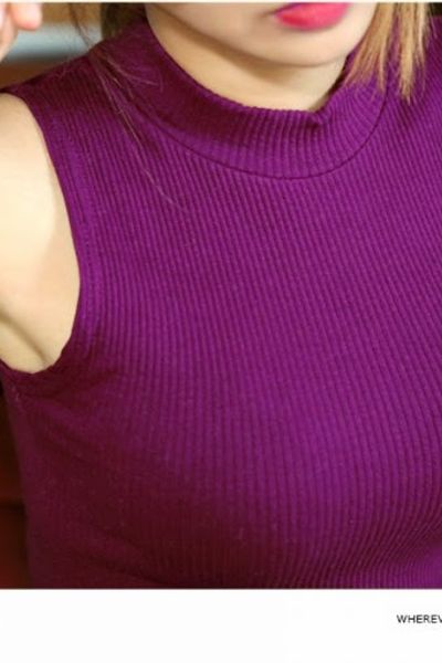 Đầm body cổ lọ - 0918