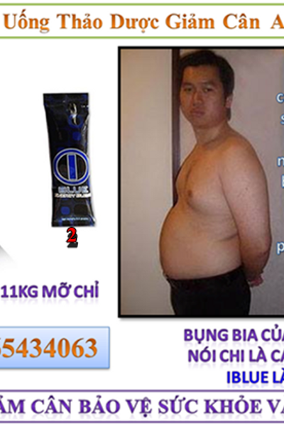Blue nước uống năng lượng giảm cân