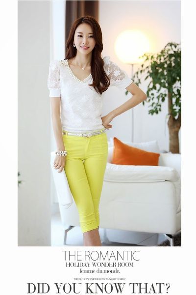 Áo somi ren cổ đính cườm - 0928