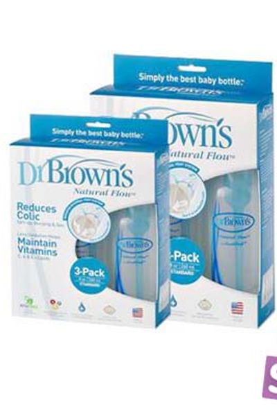 Set 3 bình sữa dr brown 240ml 8oz