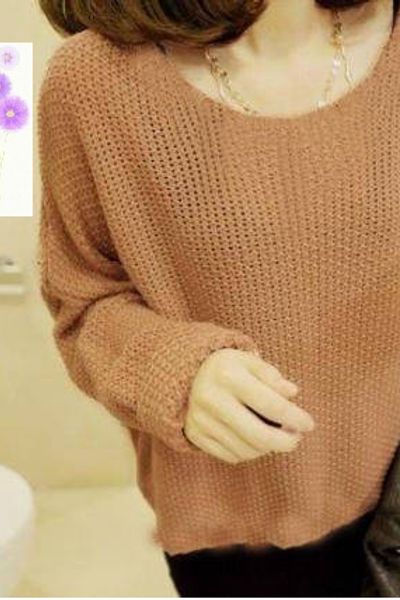 Áo len dáng rộng a048