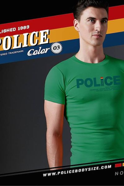 Áo thun police thái lan