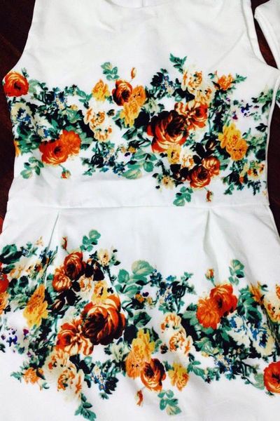 Combo đầm hoa mẹ và bé - 1377