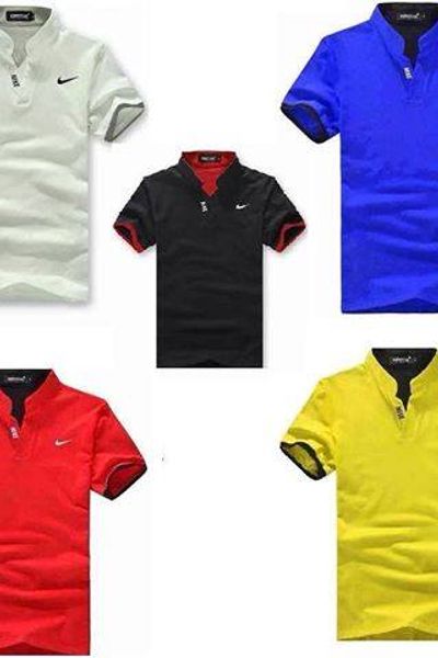 Áo thun nam nike cổ trụ
