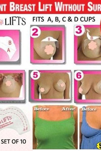 Dán nâng ngực tiện dụng