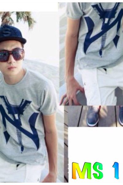 Áo thun nam cổ tim