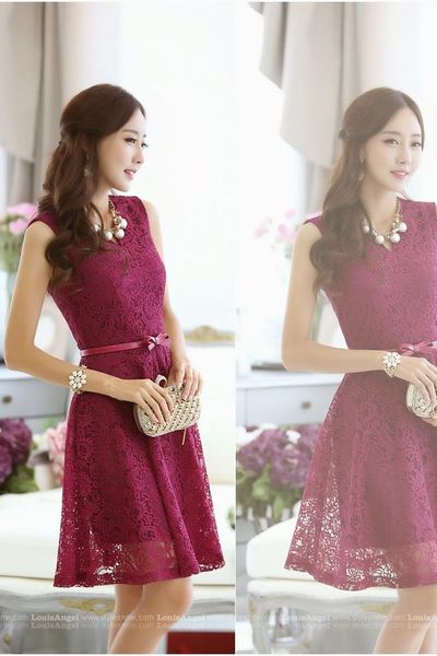 Đầm ren xòe princess - mc210 ms1064