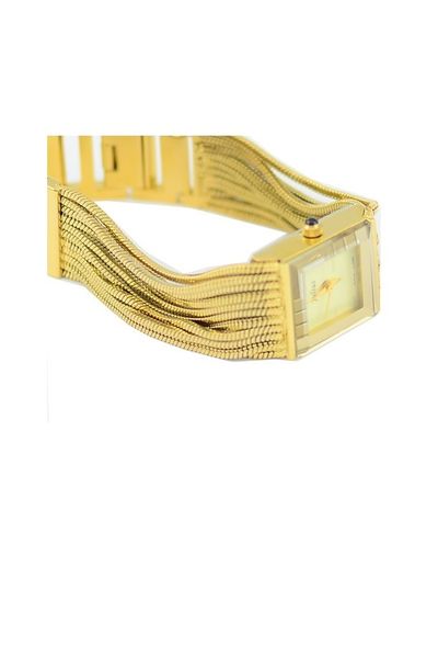 Đồng hồ julius ju960 nữ vuông dây tơ ánh vàng