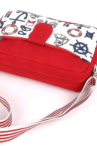Mstx 110-túi vải đeo chéo họa tiết xinh xắn