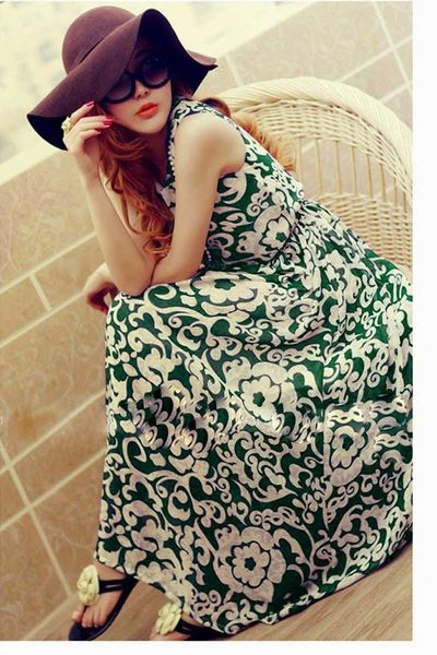 Đầm maxi momo - 1226