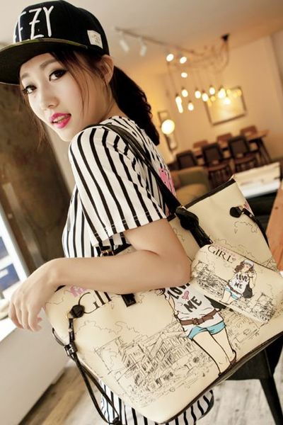 Mstx 227 - bộ 3 túi xách fashion girl