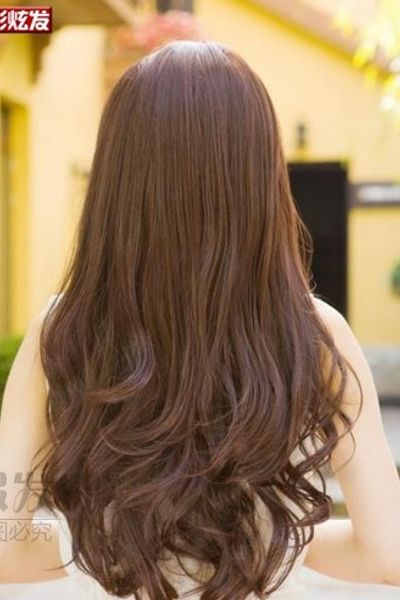 Tóc dài xoăn gợn sóng mái ngang/xéo t03