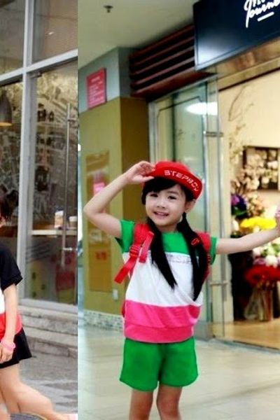 Set 2 bộ short phối màu mẹ bé - 0637