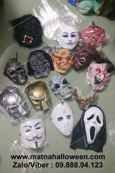 Mặt nạ halloween - chuyên sỉ phụ kiện halloween