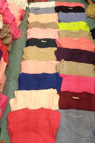 Áo thun nữ body cổ tròn tim cotton 2 chiều