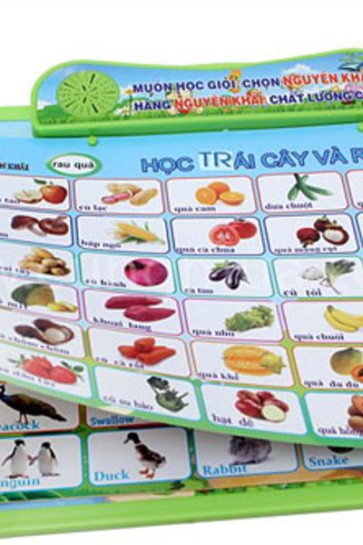Bảng chữ cái điện tử thông minh 7 in 1 giá sỉ cho bé