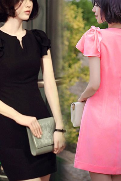 Đầm công sở tay bèo - mc145 mã 1517