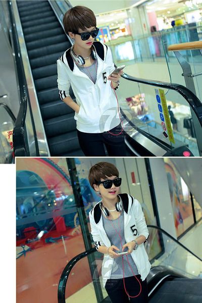 Áo khoác nữ viền sọc thời trang