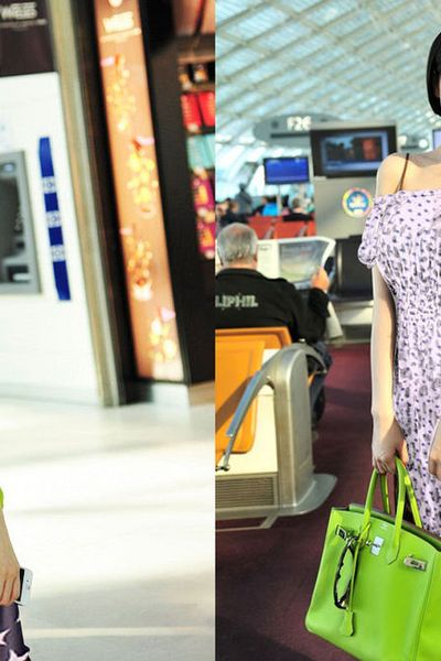Đầm maxi voan hoạ tiết