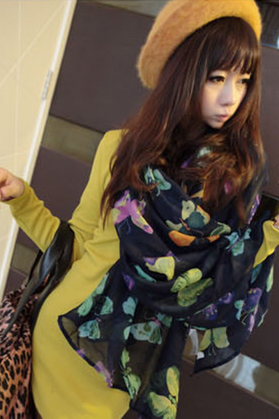 Váy suông body thân dài đón thu sang