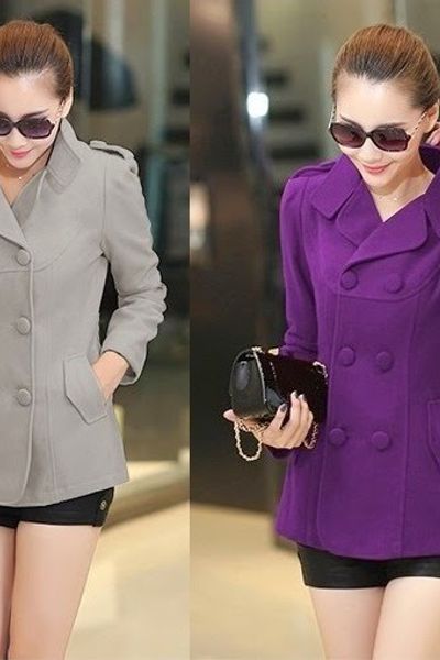 Áo khoác cài nút min hee - ak0226