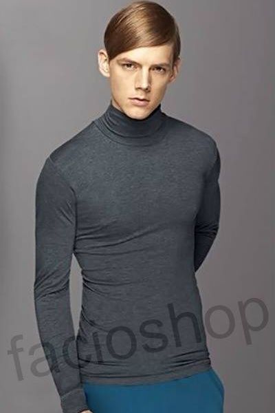 chuyên sỉ - lẻ áo thun cổ lọ nam facioshop