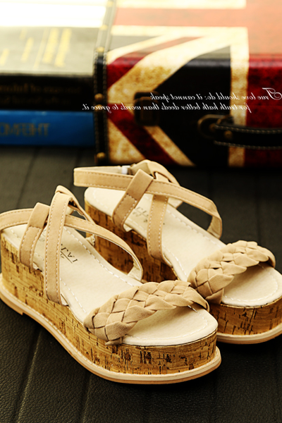 Giày sandal đế xuồng quai ngang -dx4
