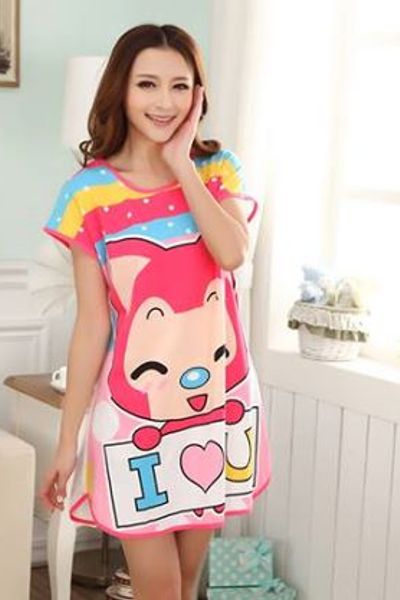 Đầm ngủ hoạt hình