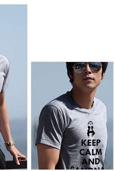 Áo thun nam gangnam style