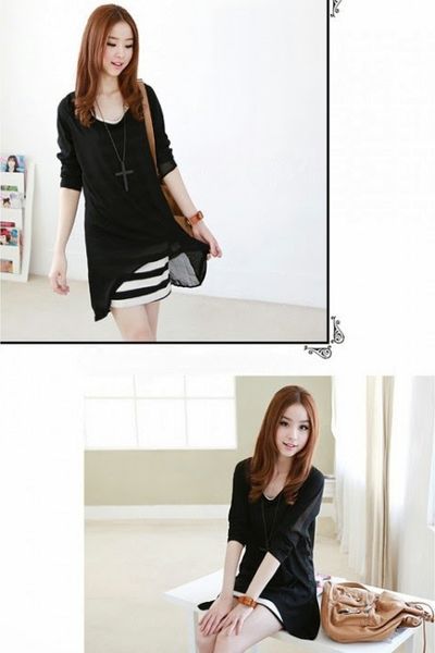 Đầm body phối áo voan