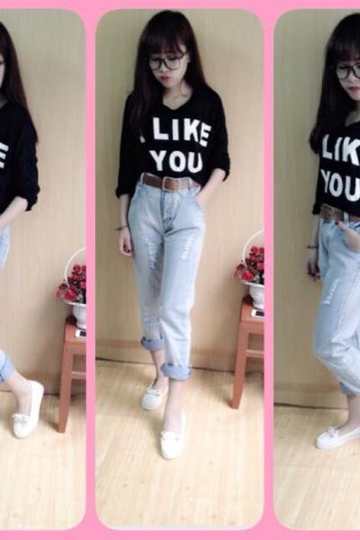 Quần baggy nữ siêu hot