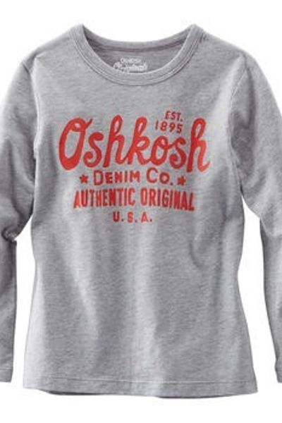 Áo oshkosk bt tay dài 2-12t nhé