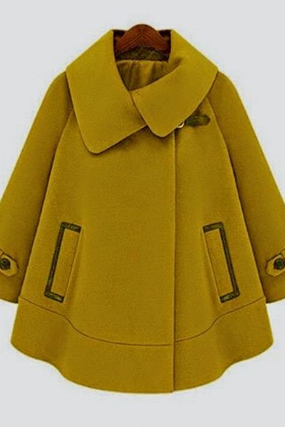 Áo khoác choàng dạ xù ak0200