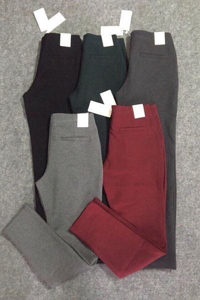 Quần âu mango màu mới 1 nút mã 1885