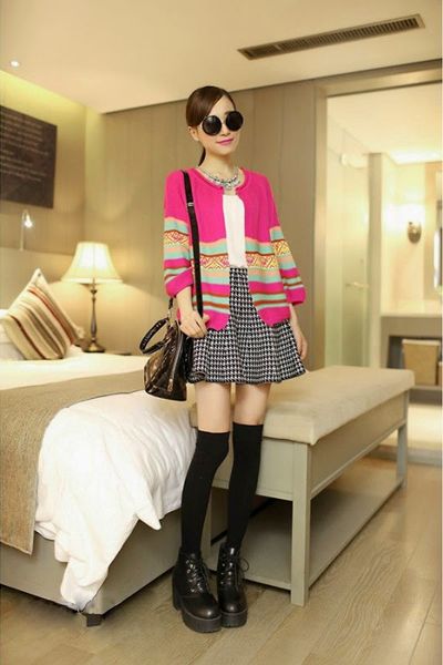 Áo khoác len colorful sắc màu - ak0142