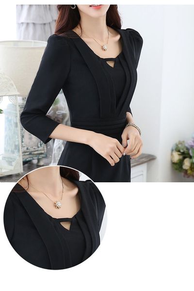 Đầm thu đông - nét duyên dáng tay lỡ