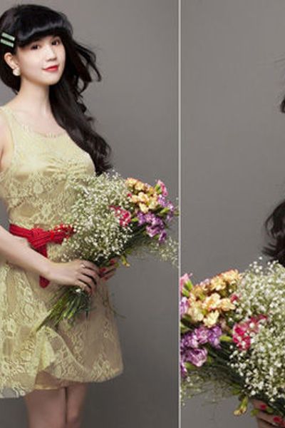Đầm ren xòe - mc185 mã 1441