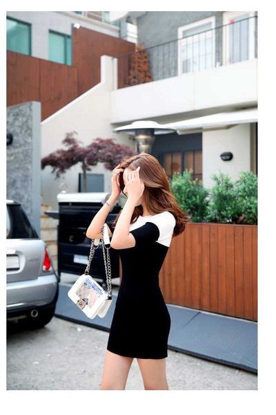 Chuyên sỉ đầm thun hàn quốc grf898