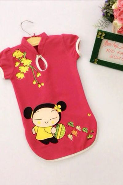 A10582 - sườn xám thun cát thái ri 8size 1-8
