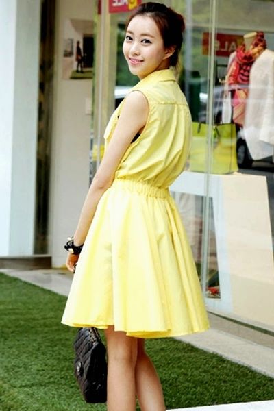 Đầm sơ mi babie girl